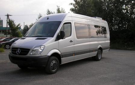 Bus rental Paris, France, Mercedes Benz Sprinter Lux TOP Business class